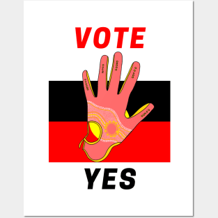 Vote Yes To The Voice Indigenous Voice To Parliament Posters and Art